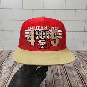 Annco San Francisco 49ers Vintage Multi Logo Adjustable Snapback Hat NFL